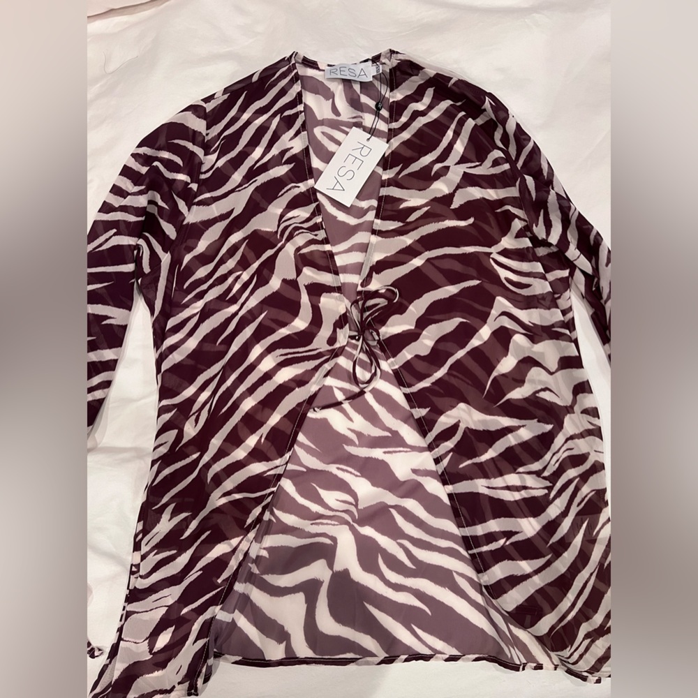 RESA Chiffon Tie Blouse